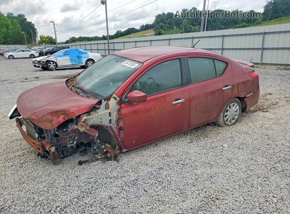 3N1CN7AP2HL872796 2017 NISSAN VERSA Red 