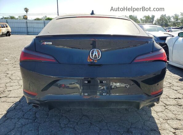 19UDE4G70RA028418 2024 ACURA INTEGRA Black Widok wnętrza z przodu