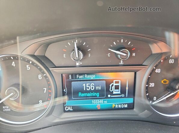 KL4CJ2SB1JB507929 2018 BUICK ENCORE Burgundy Widok tylnych siedzeń