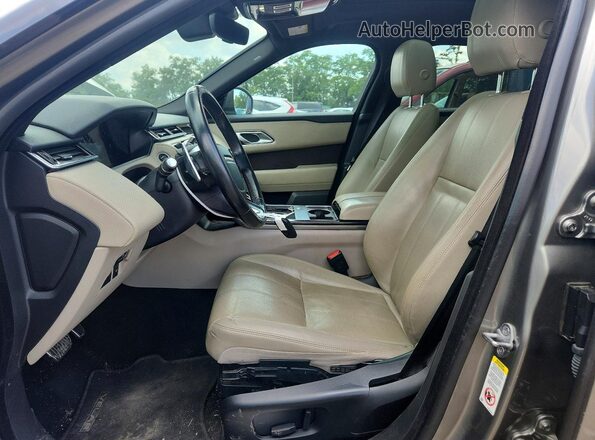 SALYL2RX5JA752108 2018 LAND ROVER RANGE Gray Dashboard view