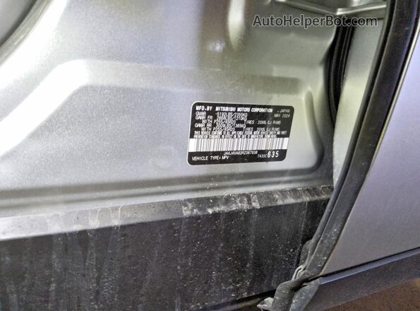 JA4J4VA82RZ067938 2024 MITSUBISHI OUTLANDER Silver 
