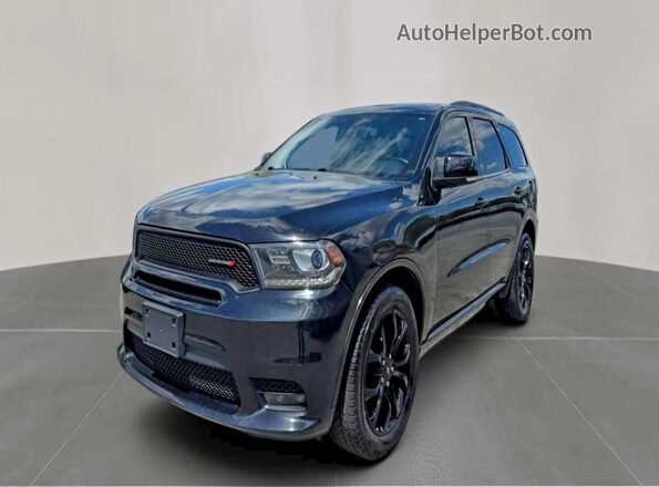 1C4RDJDG1KC605588 2019 DODGE DURANGO Black 