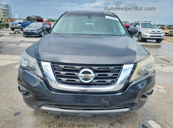 5N1DR2MN7HC614171 2017 NISSAN PATHFINDER Black Вид ззаду