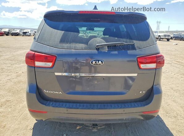 KNDMC5C11G6147008 2016 KIA SEDONA Gray 