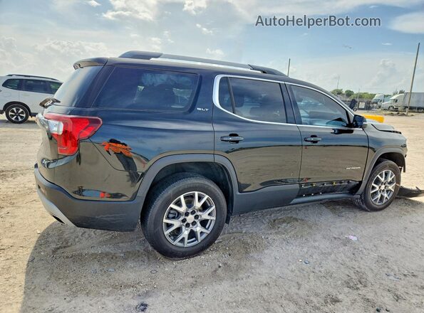1GKKNMLS0MZ207041 2021 GMC ACADIA Черный Передняя правая четверть