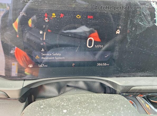 KL47LBE20RB121702 2024 BUICK OTHER Blue Rear seats view