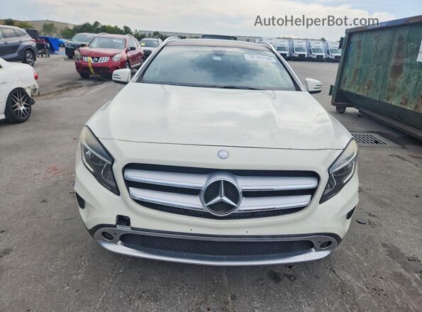 WDCTG4GB6GJ201701 2016 MERCEDES-BENZ GLA White Rear view