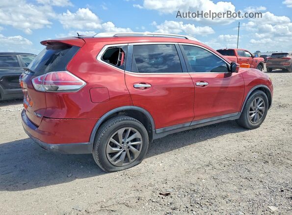 5N1AT2MVXGC732900 2016 NISSAN ROGUE Red Front right