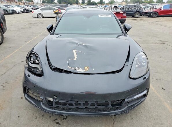 WP0AA2A71HL101079 2017 PORSCHE PANAMERA Charcoal Հետևի տեսք
