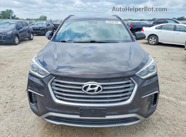 KM8SMDHF5HU200174 2017 HYUNDAI SANTA Black 