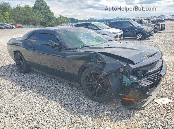 2C3CDZBT0GH232461 2016 DODGE CHALLENGER Black წინა ხედი