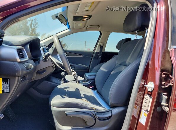 5XYPG4A36GG125583 2016 KIA SORENTO Burgundy 