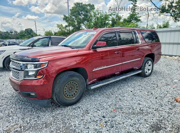 1GNSKHKC0HR357508 2017 CHEVROLET SUBURBAN Burgundy 