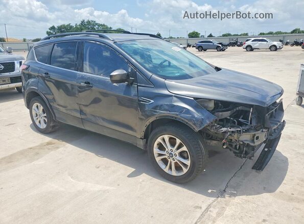 1FMCU9GD3JUA77160 2018 FORD ESCAPE Charcoal Widok z przodu