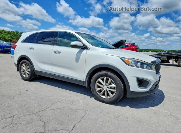 5XYPG4A59GG054946 2016 KIA SORENTO White Front view