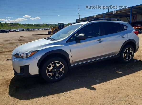 JF2GTABC8K8301351 2019 SUBARU CROSSTREK Серебряный Задняя левая четверть