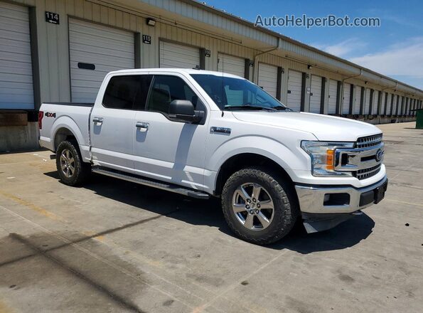1FTEW1E57KKC07703 2019 FORD F150 White წინა ხედი