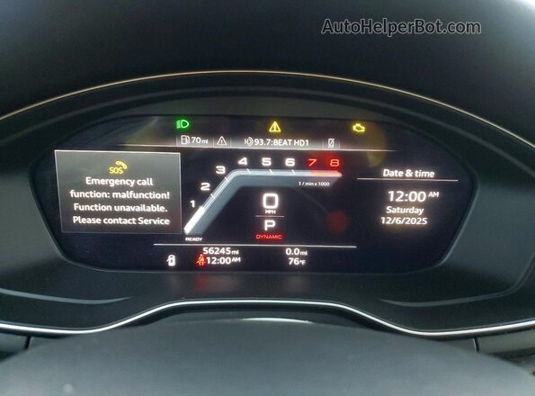 WAUEAAF47PN002146 2023 AUDI OTHER Gray Հետևի նստատեղերի տեսք
