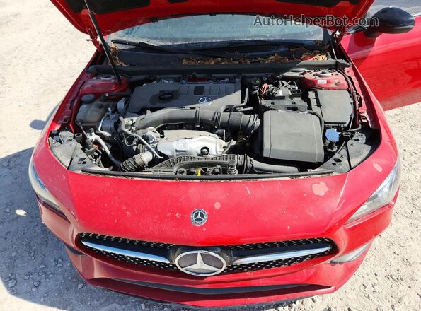 WDD5J4GB2LN026212 2020 MERCEDES-BENZ CLA-CLASS Красный Вид подкапотного пространства