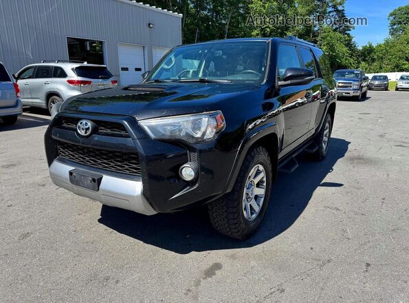 JTEBU5JR1G5373905 2016 TOYOTA 4RUNNER Black Задня ліва чверть