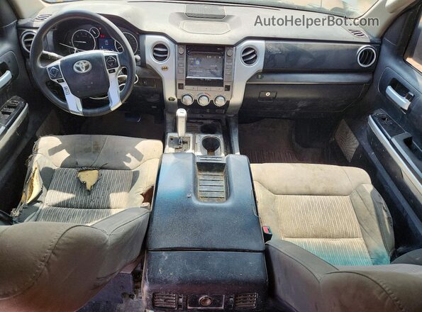 5TFEM5F16GX096760 2016 TOYOTA TUNDRA Silver Вид щитка приладів