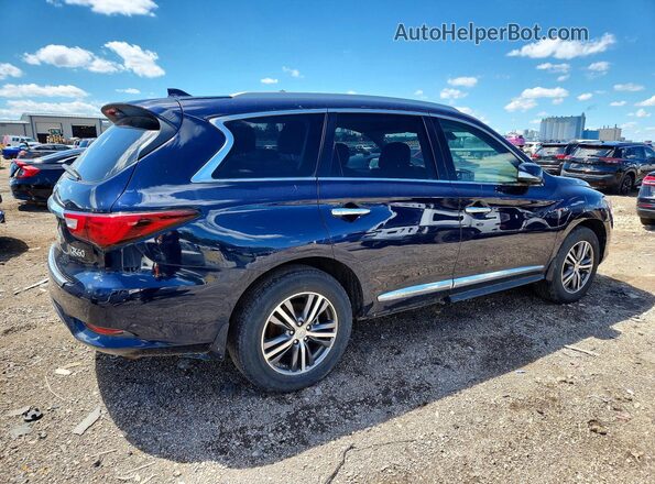 5N1DL0MM4HC520407 2017 INFINITI QX60 Blue 