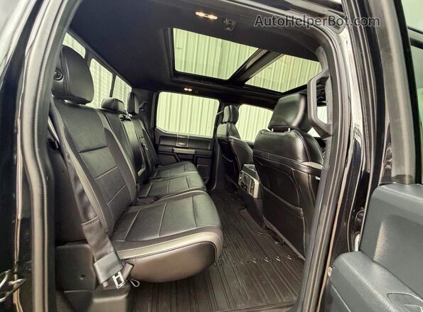 1FTFW1RG4LFC17289 2020 FORD F150 Black Widok wnętrza z przodu