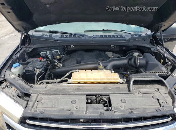 1FTEW1C48LKD78360 2020 FORD F150 Black Widok komory silnika
