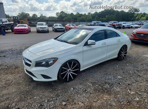 WDDSJ4EB0GN379916 2016 MERCEDES-BENZ CLA-CLASS White Tył lewy