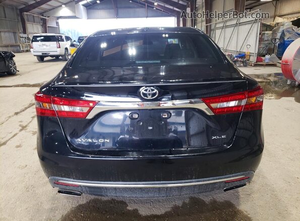 4T1BK1EB6JU286302 2018 TOYOTA AVALON Black წინა სალონის ხედი