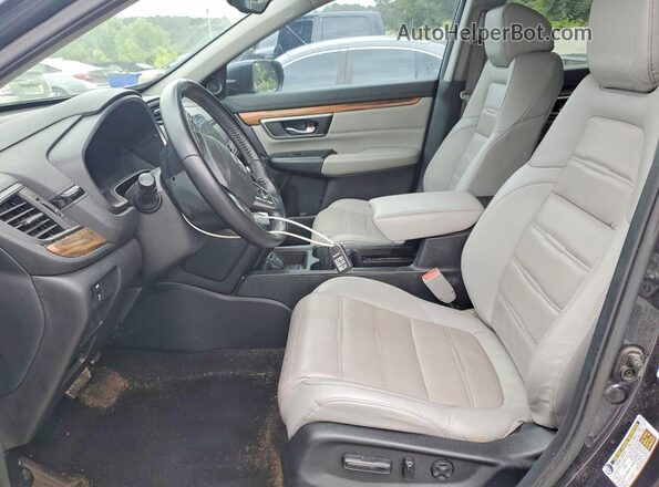 7FARW1H83HE036854 2017 HONDA CR-V Gray Widok deski rozdzielczej