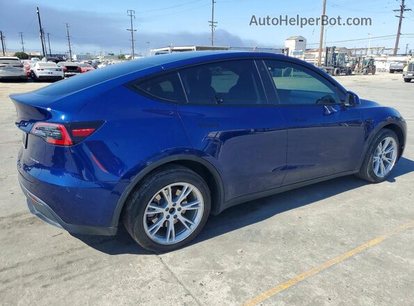 7SAYGDEE6PA041108 2023 TESLA MODEL Blue Передня права чверть