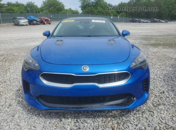 KNAE25LA3K6064399 2019 KIA STINGER Blue 