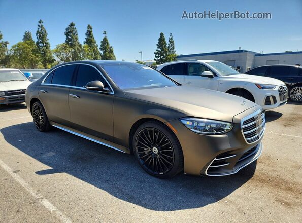 W1K6G7GB8NA077454 2022 MERCEDES-BENZ S Серый Вид спереди