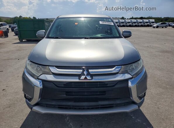 JA4AD3A36GZ003553 2016 MITSUBISHI OUTLANDER Gray Вид ззаду