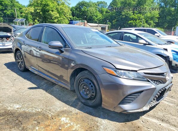 4T1B11HK4KU730874 2019 TOYOTA CAMRY Gray 