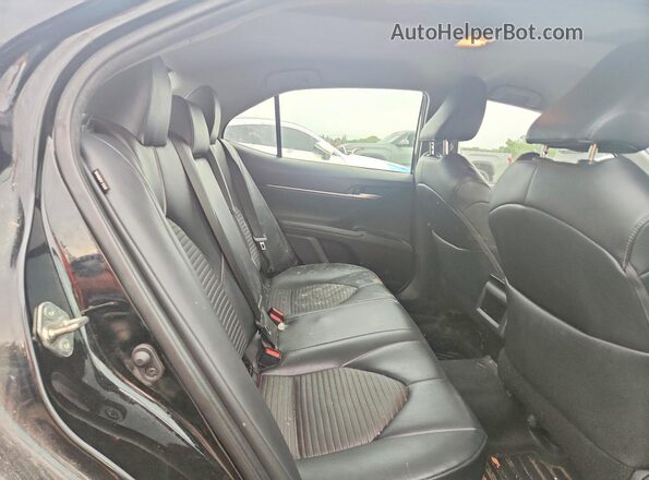 4T1B11HK5KU255171 2019 TOYOTA CAMRY Black Vista interior trasera