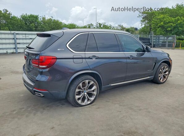 5UXKT0C36H0V97929 2017 BMW X5 Gray Передня права чверть