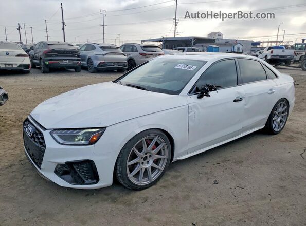 WAUB4AF45MA006953 2021 AUDI S4 White 