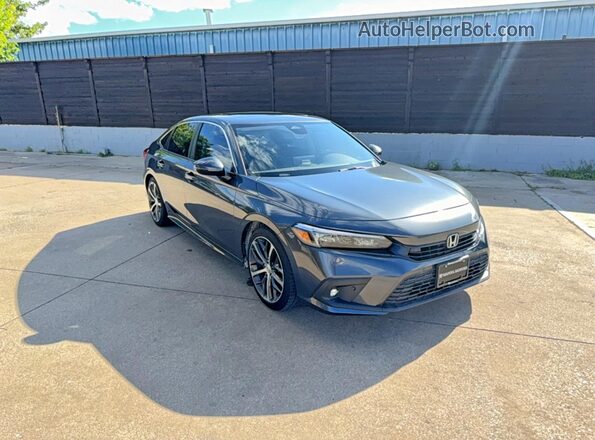 2HGFE1F95PH315794 2023 HONDA CIVIC Gray Tył lewy