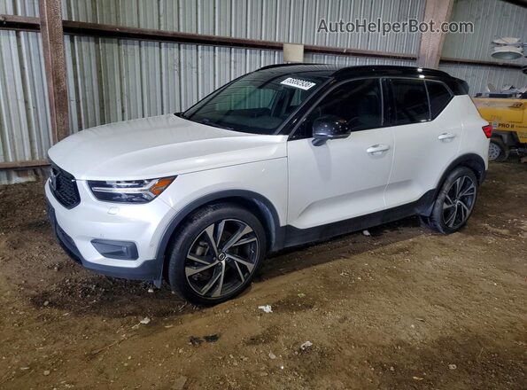 YV4162UM7K2107000 2019 VOLVO XC40 White Trasero izquierdo