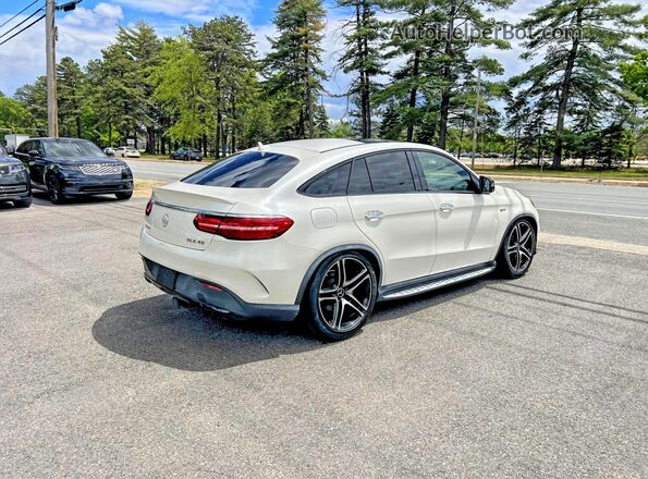 4JGED6EB0KA128965 2019 MERCEDES-BENZ GLE-CLASS White Передня права чверть