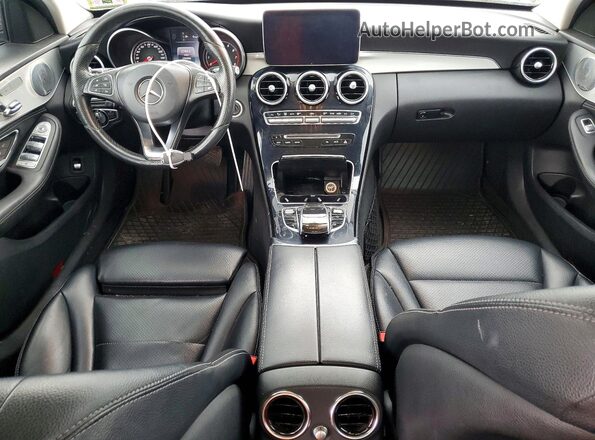 55SWF4KB7GU109502 2016 MERCEDES-BENZ C Серебряный Вид щитка приборов