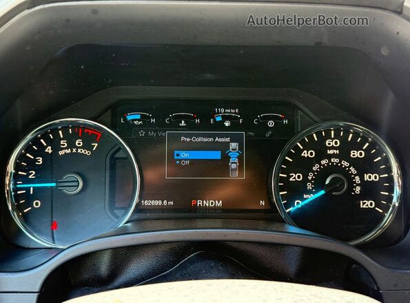 1FTEW1E47KFC38742 2019 FORD F150 White Սալոնի հետևի տեսք