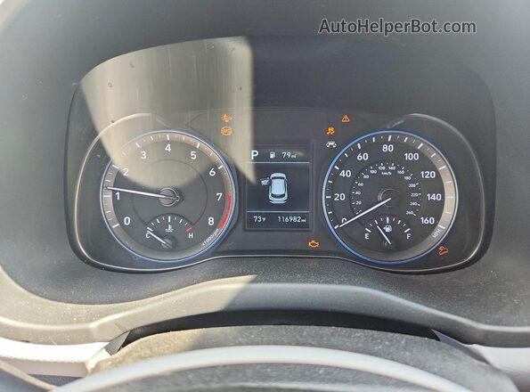 KM8K12AA4LU595842 2020 HYUNDAI KONA Silver 