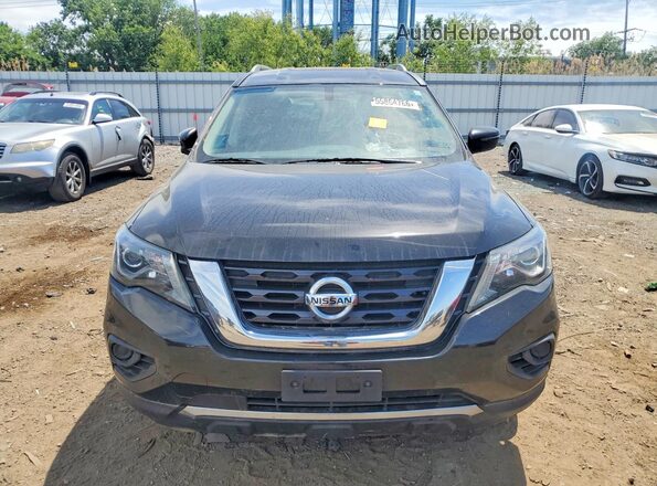 5N1DR2MM6KC642705 2019 NISSAN PATHFINDER Black Rear view