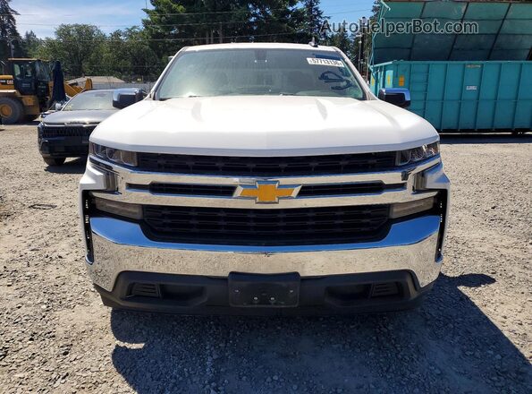 1GCRWCED2MZ413851 2021 CHEVROLET SILVERADO White უკანა ხედი