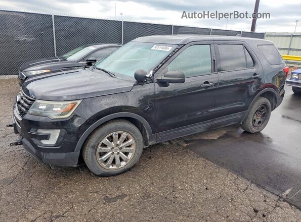 1FM5K8AR1HGA79009 2017 FORD EXPLORER Black უკანა მარცხენა