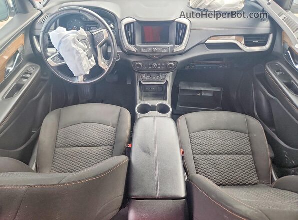 3GKALNEU9JL399276 2018 GMC TERRAIN White Instrument cluster view