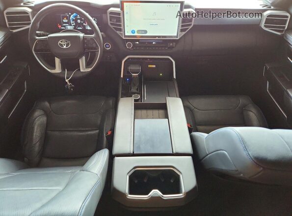 5TFNA5AB5RX030647 2024 TOYOTA TUNDRA Blue ხელსაწყოთა პანელის ხედი